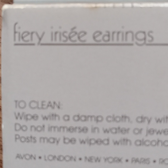 1986 vintage Sterling silver hoops n.i.b. - Picture 4 of 6